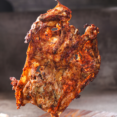 誰懂??！張成榮電烤雞架剛出爐，飄香四溢，真的香呀！